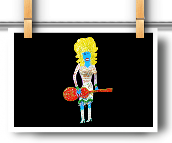 Dolly With Guitar